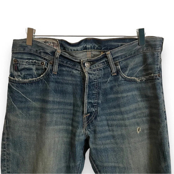 Abercrombie & Fitch Men’s ‘Remsen’ Low Rise Straight Leg Jeans 31x32 - Picture 3 of 14